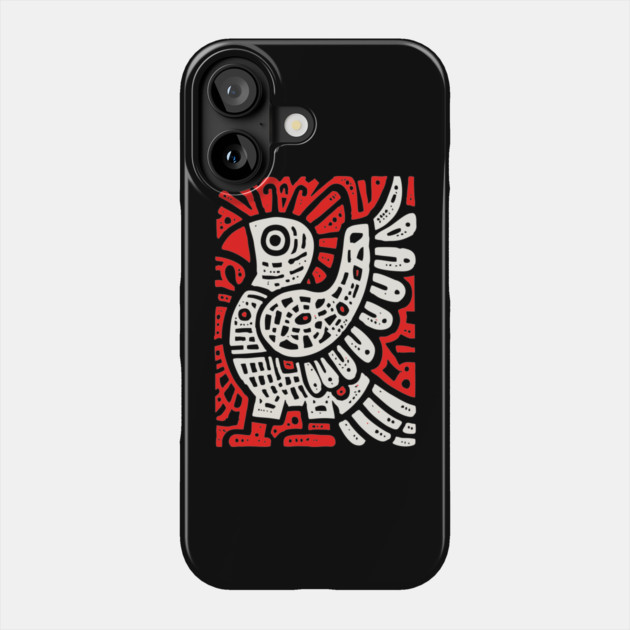 Psychedelic Tribal Eagle Phone Case by TuncGK