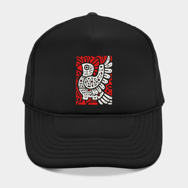 Psychedelic Tribal Eagle by TuncGK