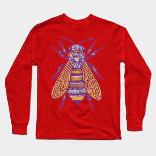 Psychedelic Tribal Fly Long Sleeve T-Shirt