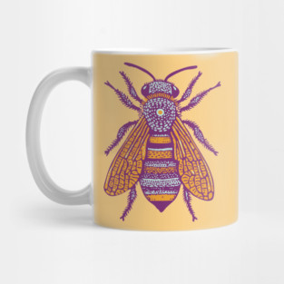 Psychedelic Tribal Fly Mug
