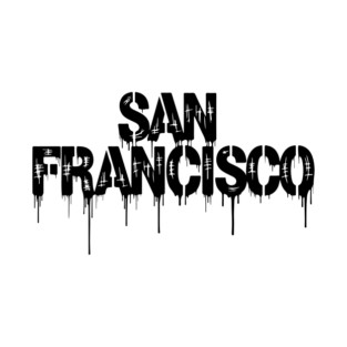 San Francisco Graffiti Spray Paint Inspired Street Art Energy T-Shirt