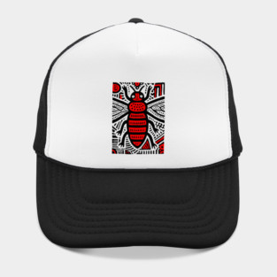 Tribal Psychedelic Insect Hat