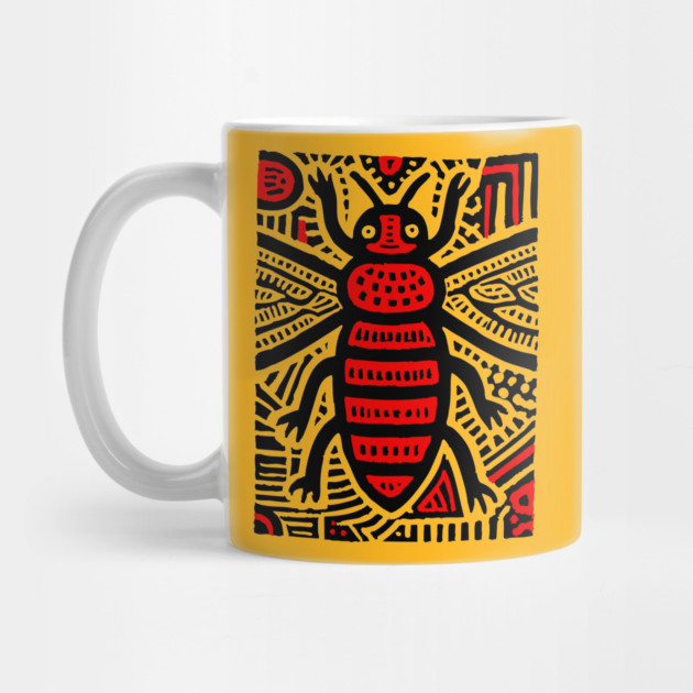 Tribal Psychedelic Insect by TuncGK