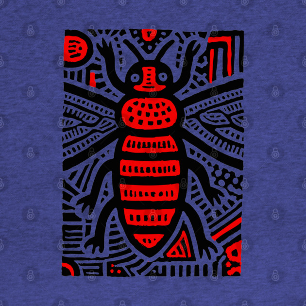 Tribal Psychedelic Insect by TuncGK