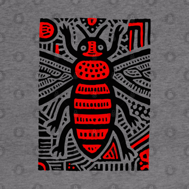 Tribal Psychedelic Insect by TuncGK