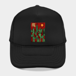 Psychedelic New York Skyline Hat