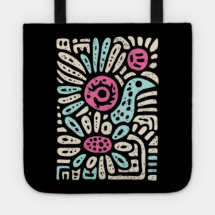 Psychedelic Folk Spring Tote