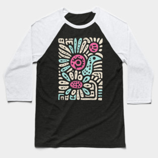 Psychedelic Folk Spring Baseball T-Shirt