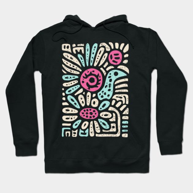 Psychedelic Folk Spring Hoodie by TuncGK