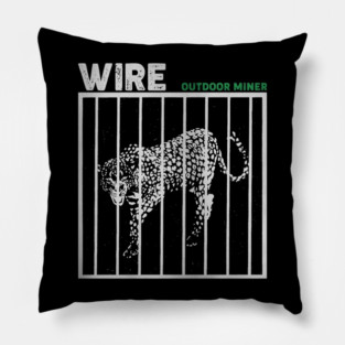 Wire Post Punk Legacy Pillow