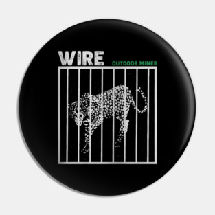 Wire Post Punk Legacy Pin