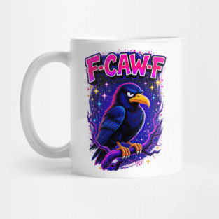 F-Cawf-F Cosmic Raven Mug