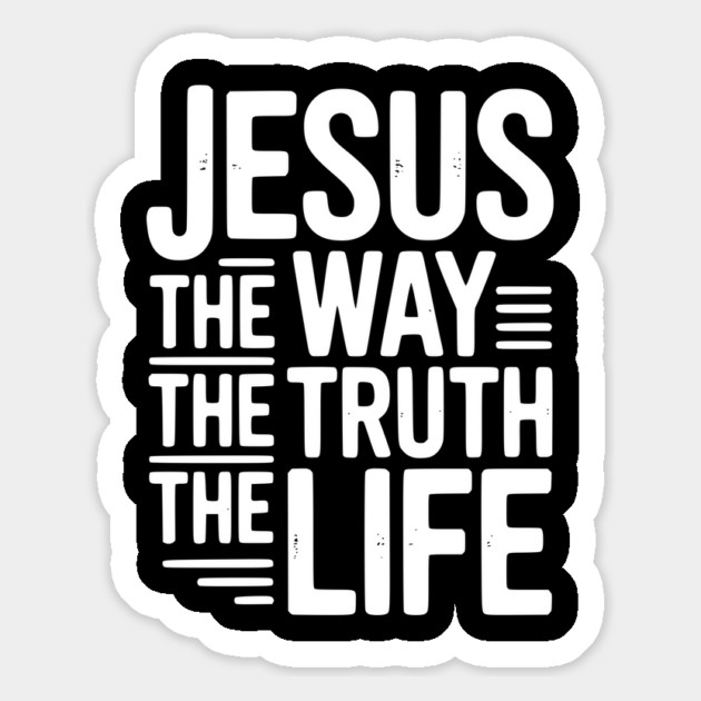 Jesus The Way The Life The Life Magnet by Frank Ring