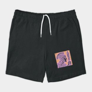 Psychedelic Ares Warrior God Shorts