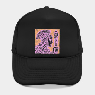 Psychedelic Ares Warrior God Hat