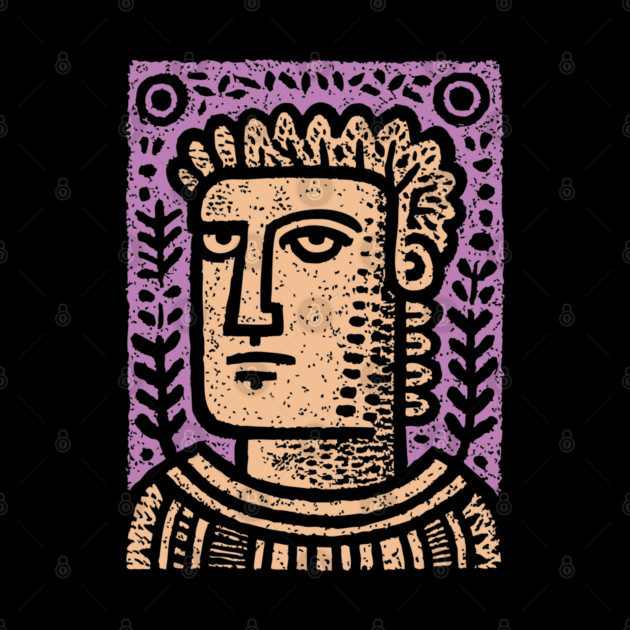 Psychedelic Caesar Roman Empire by TuncGK