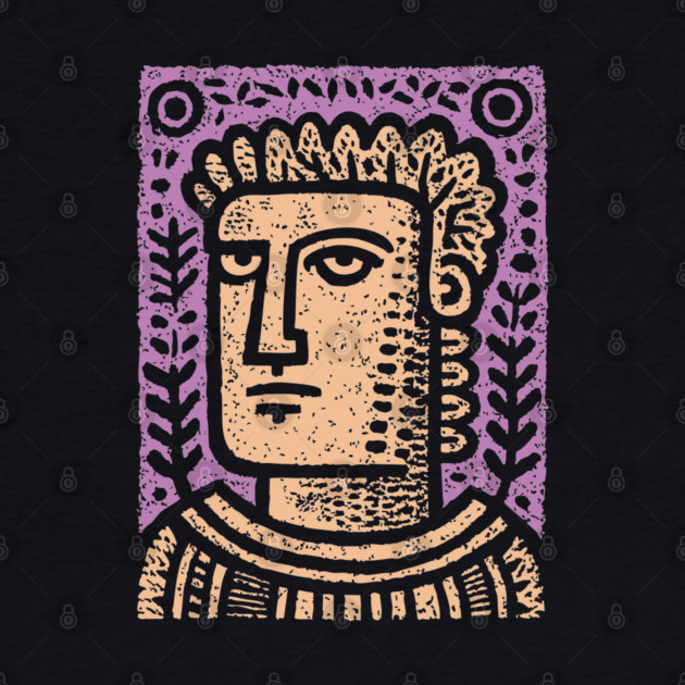 Psychedelic Caesar Roman Empire by TuncGK