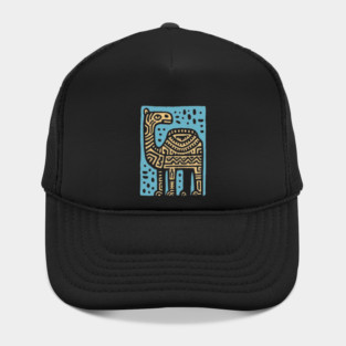 Psychedelic Tribal Camel Hat