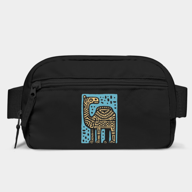 Psychedelic Tribal Camel by TuncGK