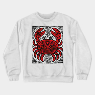 Psychedelic Cancer Zodiac Crewneck Sweatshirt