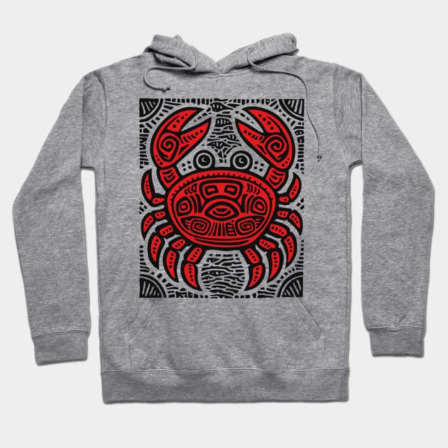 Psychedelic Cancer Zodiac Hoodie by TuncGK