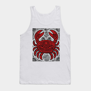 Psychedelic Cancer Zodiac Tank Top