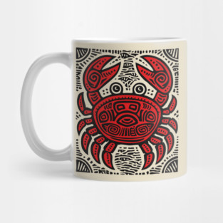 Psychedelic Cancer Zodiac Mug