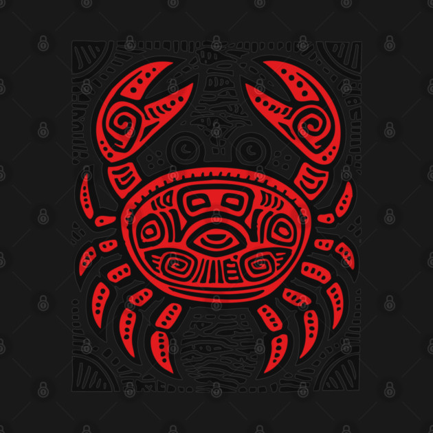 Psychedelic Cancer Zodiac by TuncGK