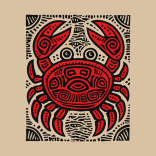 Psychedelic Cancer Zodiac T-Shirt