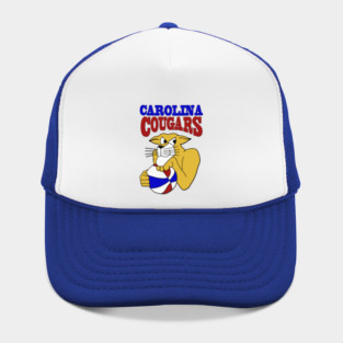 Defunct Carolina Cougars ABA Basketball Hat