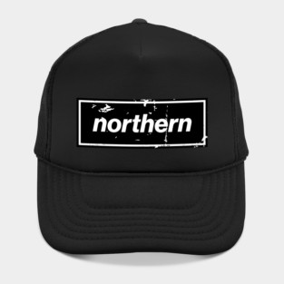 Northern - England Oasis Distressed Style Statement Black Hat