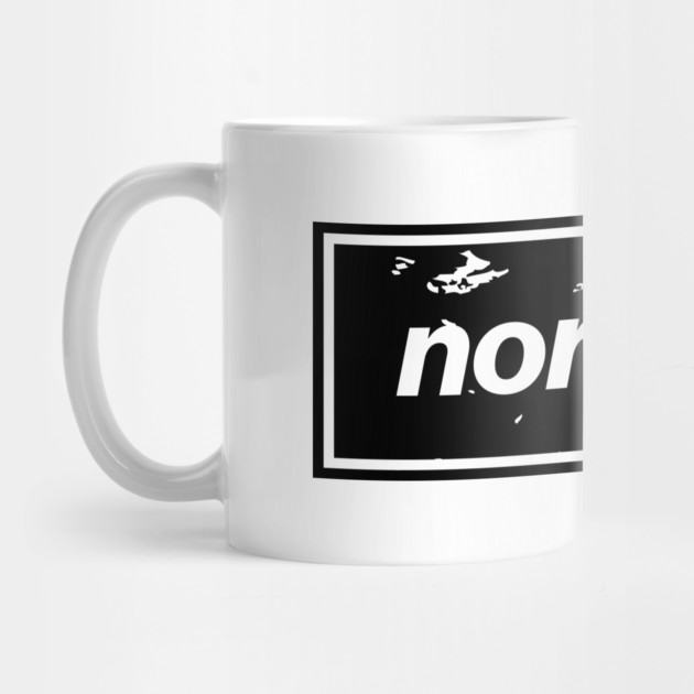 Northern - England Oasis Distressed Style Statement Black by Butter Creative