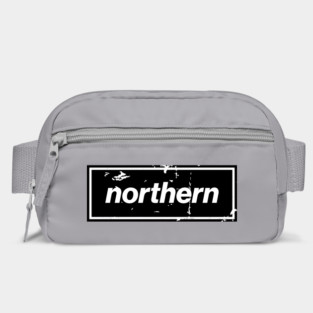 Northern - England Oasis Distressed Style Statement Black Bag