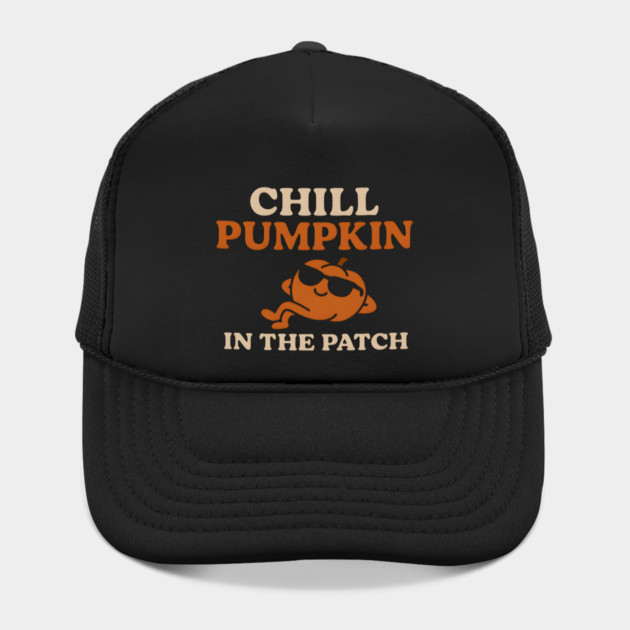 Chill Pumpkin in the Patch Funny Halloween Graphic by MakerMind8.2