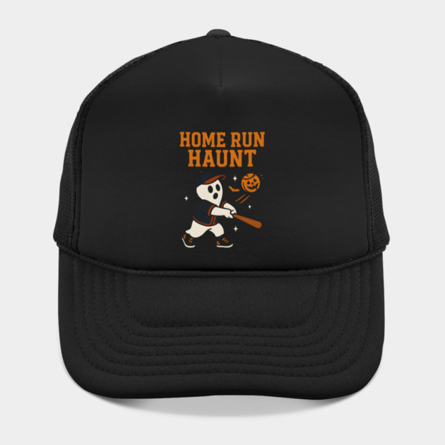 Home Run Haunt Baseball Ghost Halloween Graphic by MakerMind8.2