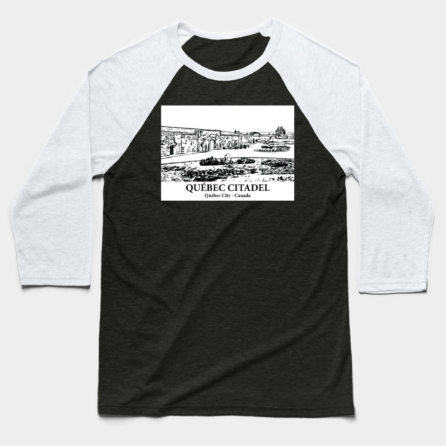 Québec Citadel - Québec City QC Baseball T-Shirt by Lakeric