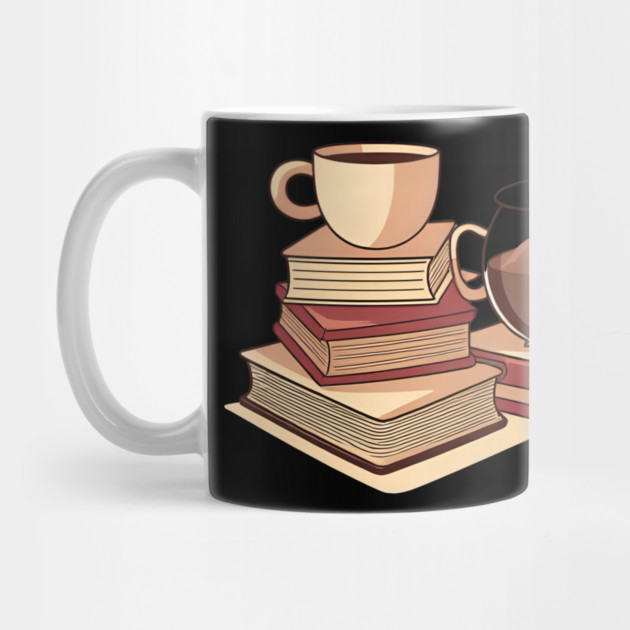 Too Much Coffee Too Many Books by SR8891