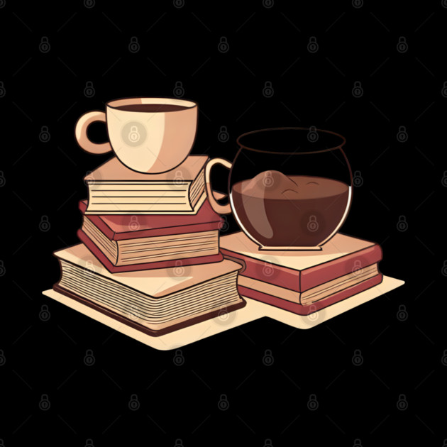 Too Much Coffee Too Many Books by SR8891