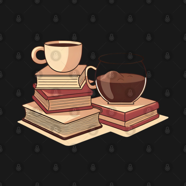 Too Much Coffee Too Many Books by SR8891