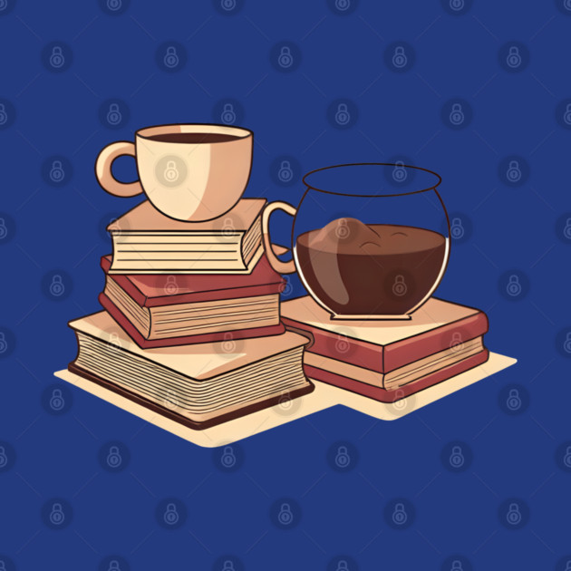 Too Much Coffee Too Many Books by SR8891