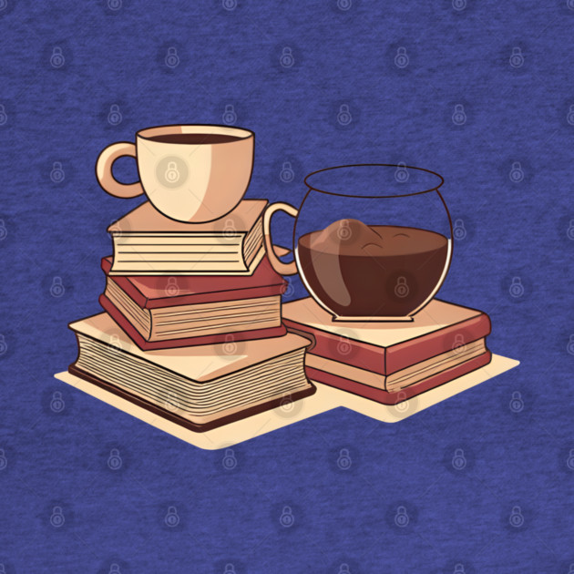 Too Much Coffee Too Many Books by SR8891