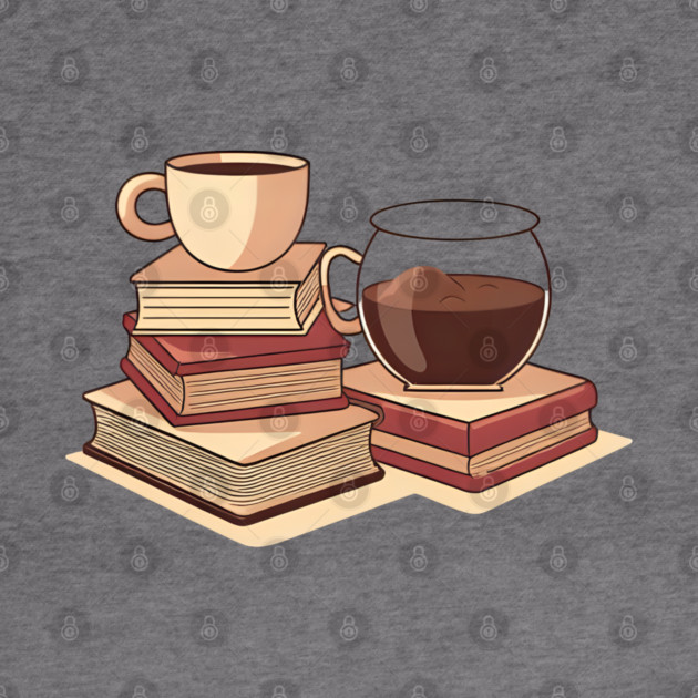 Too Much Coffee Too Many Books by SR8891