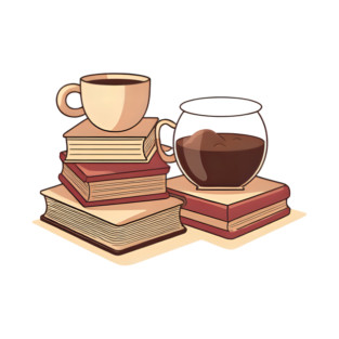 Too Much Coffee Too Many Books T-Shirt