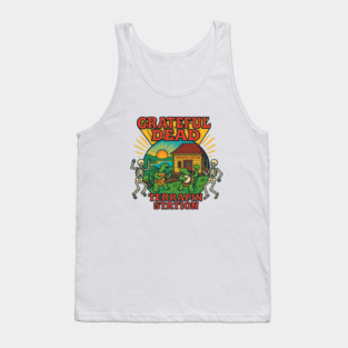 Grateful Dead Terrapin Station Vintage Album Art Tee Tank Top