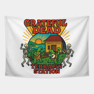 Terrapin Station Vintage Album Art Tee Tapestry