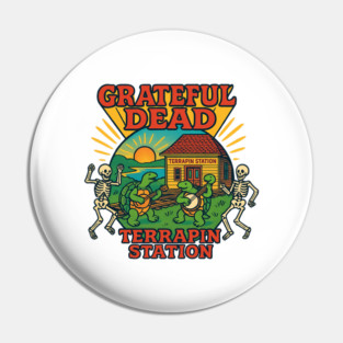 Grateful Dead Terrapin Station Vintage Album Art Tee Pin