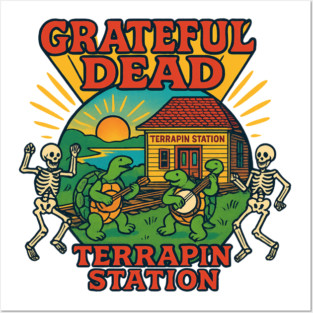 Terrapin Station Vintage Album Art Tee Posters and Art