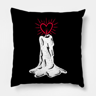 candle love Pillow