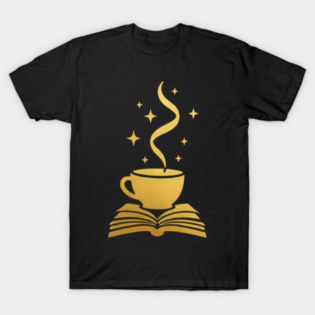 Latte and Literature T-Shirt by SR8891