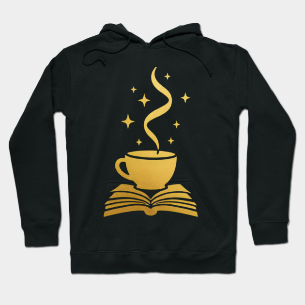 Latte and Literature Hoodie by SR8891